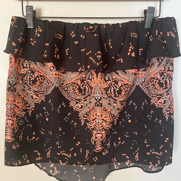 Intimately Free People strapless ruffle tube top, size‎ M, excellent preowned - Picture 1 of 6